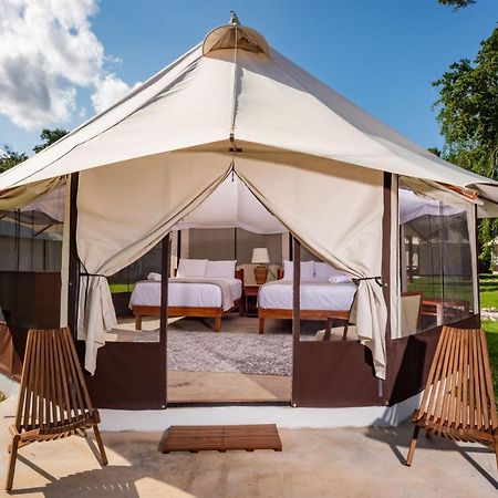 فندق Xakluum Eco Glampings بويرتو موريلوس المظهر الخارجي الصورة