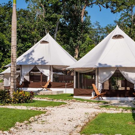 فندق Xakluum Eco Glampings بويرتو موريلوس المظهر الخارجي الصورة