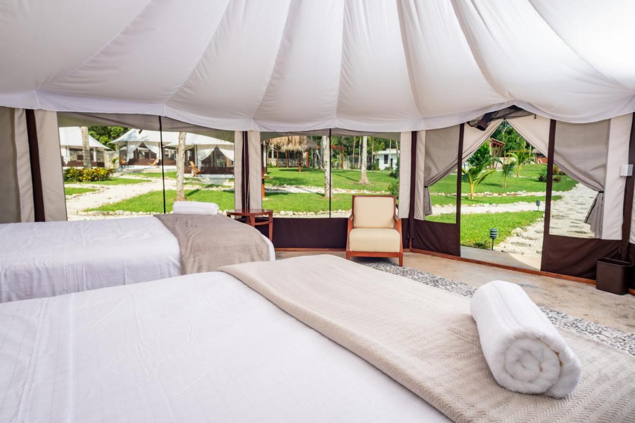 فندق Xakluum Eco Glampings بويرتو موريلوس المظهر الخارجي الصورة