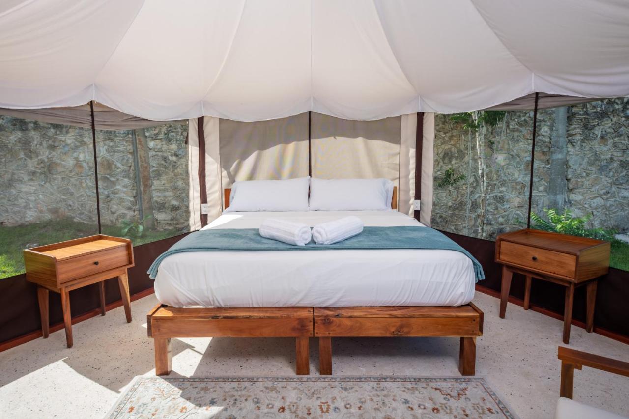 فندق Xakluum Eco Glampings بويرتو موريلوس المظهر الخارجي الصورة