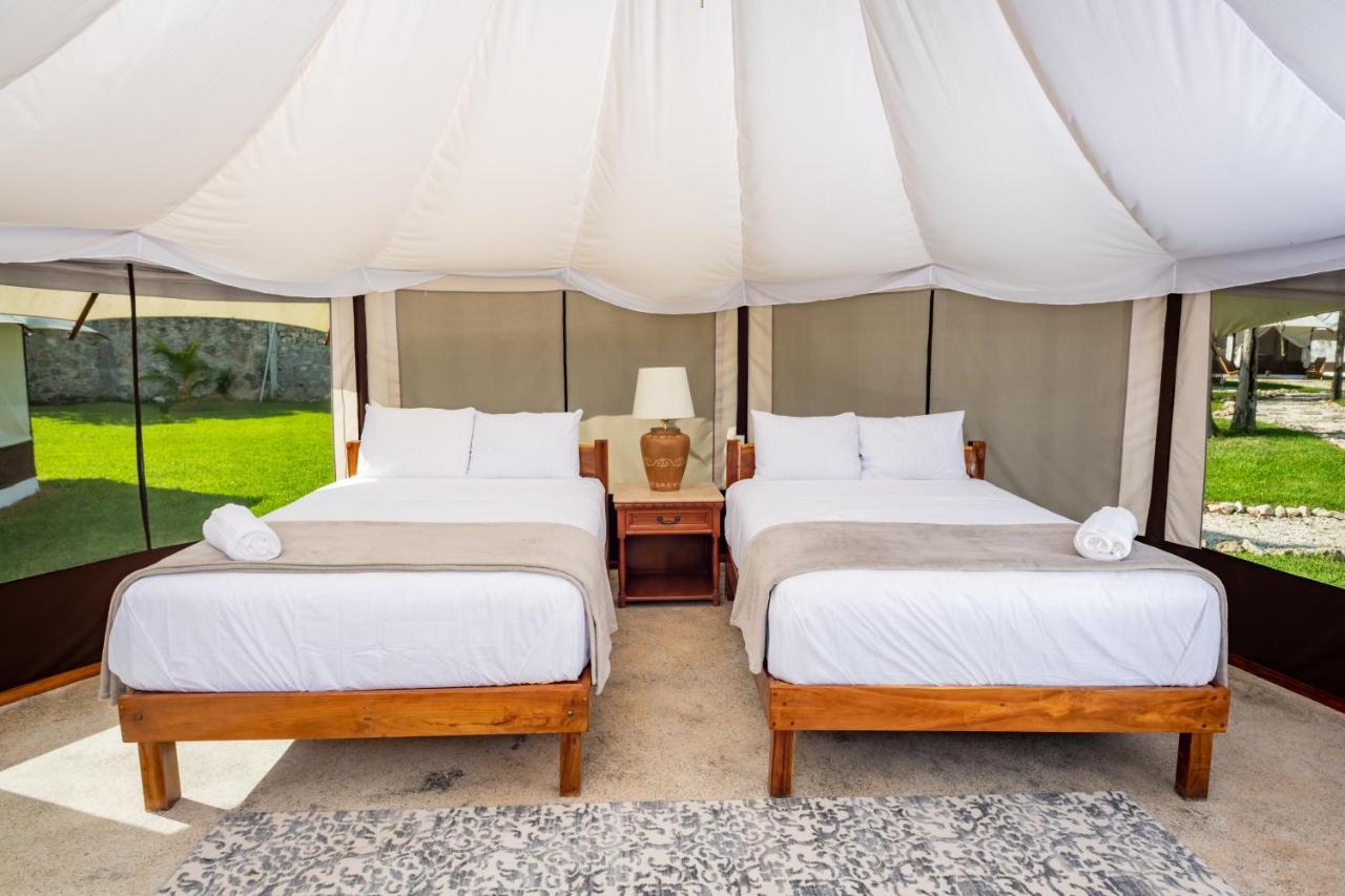 فندق Xakluum Eco Glampings بويرتو موريلوس المظهر الخارجي الصورة