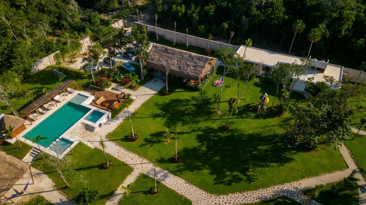فندق Xakluum Eco Glampings بويرتو موريلوس المظهر الخارجي الصورة