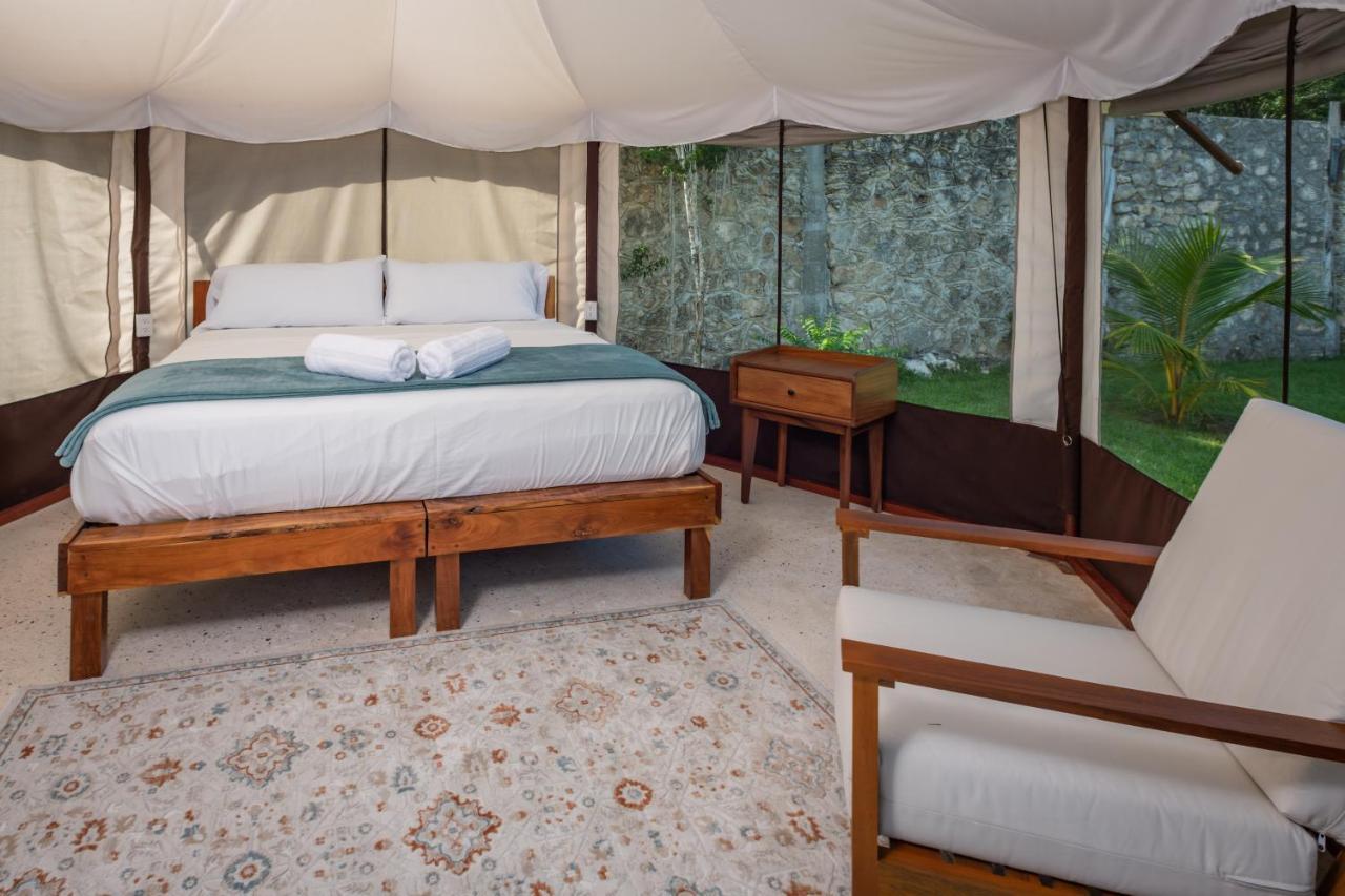 فندق Xakluum Eco Glampings بويرتو موريلوس المظهر الخارجي الصورة