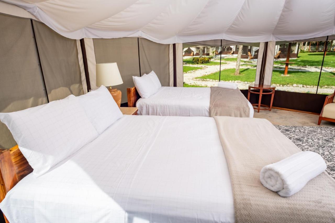فندق Xakluum Eco Glampings بويرتو موريلوس المظهر الخارجي الصورة