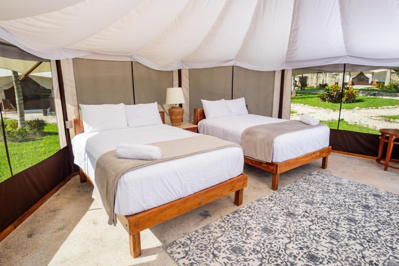 فندق Xakluum Eco Glampings بويرتو موريلوس المظهر الخارجي الصورة