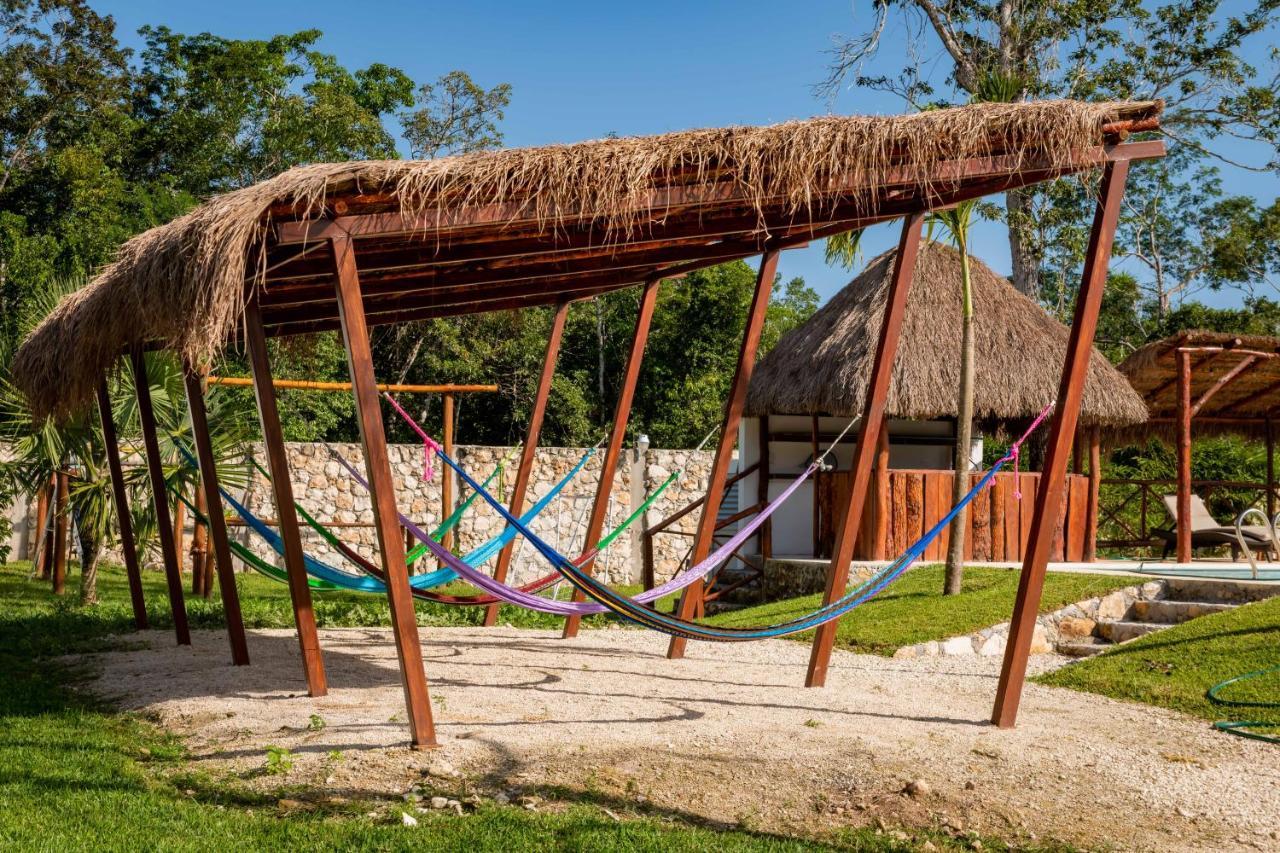 فندق Xakluum Eco Glampings بويرتو موريلوس المظهر الخارجي الصورة