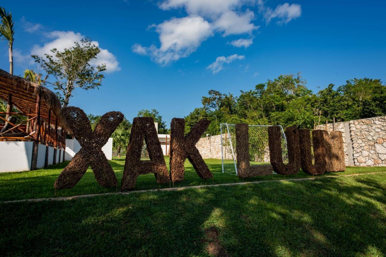فندق Xakluum Eco Glampings بويرتو موريلوس المظهر الخارجي الصورة