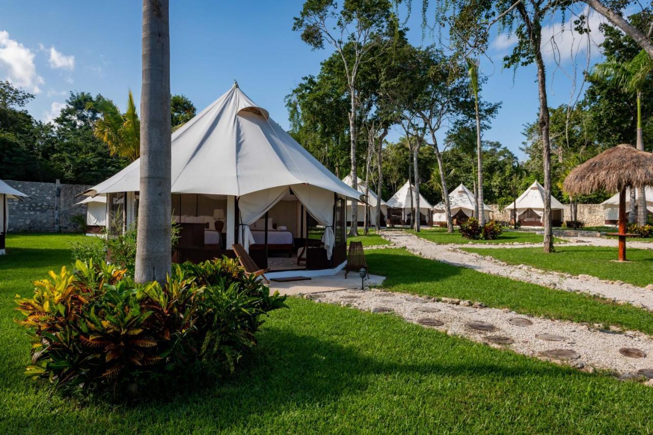 فندق Xakluum Eco Glampings بويرتو موريلوس المظهر الخارجي الصورة