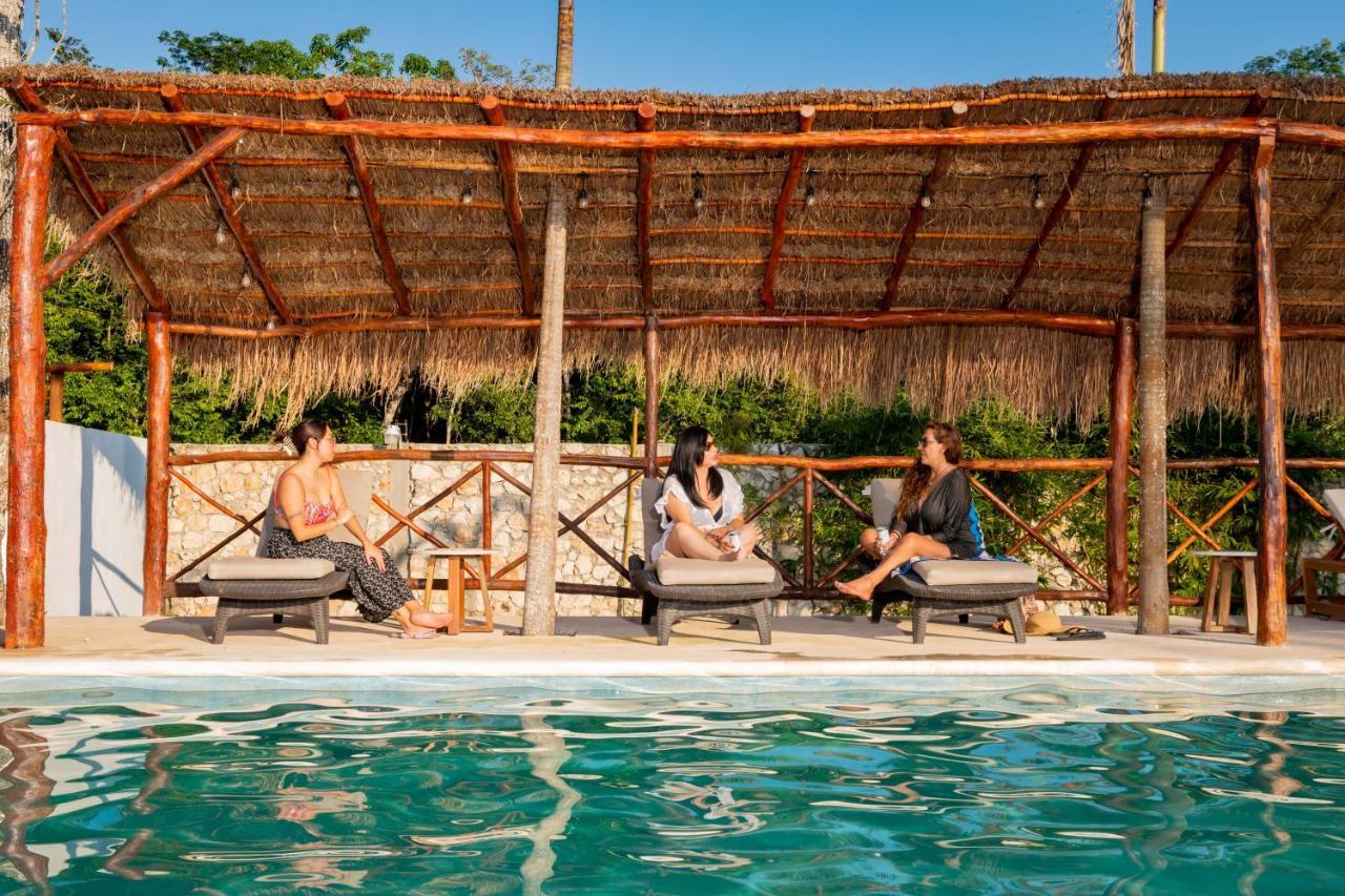 فندق Xakluum Eco Glampings بويرتو موريلوس المظهر الخارجي الصورة